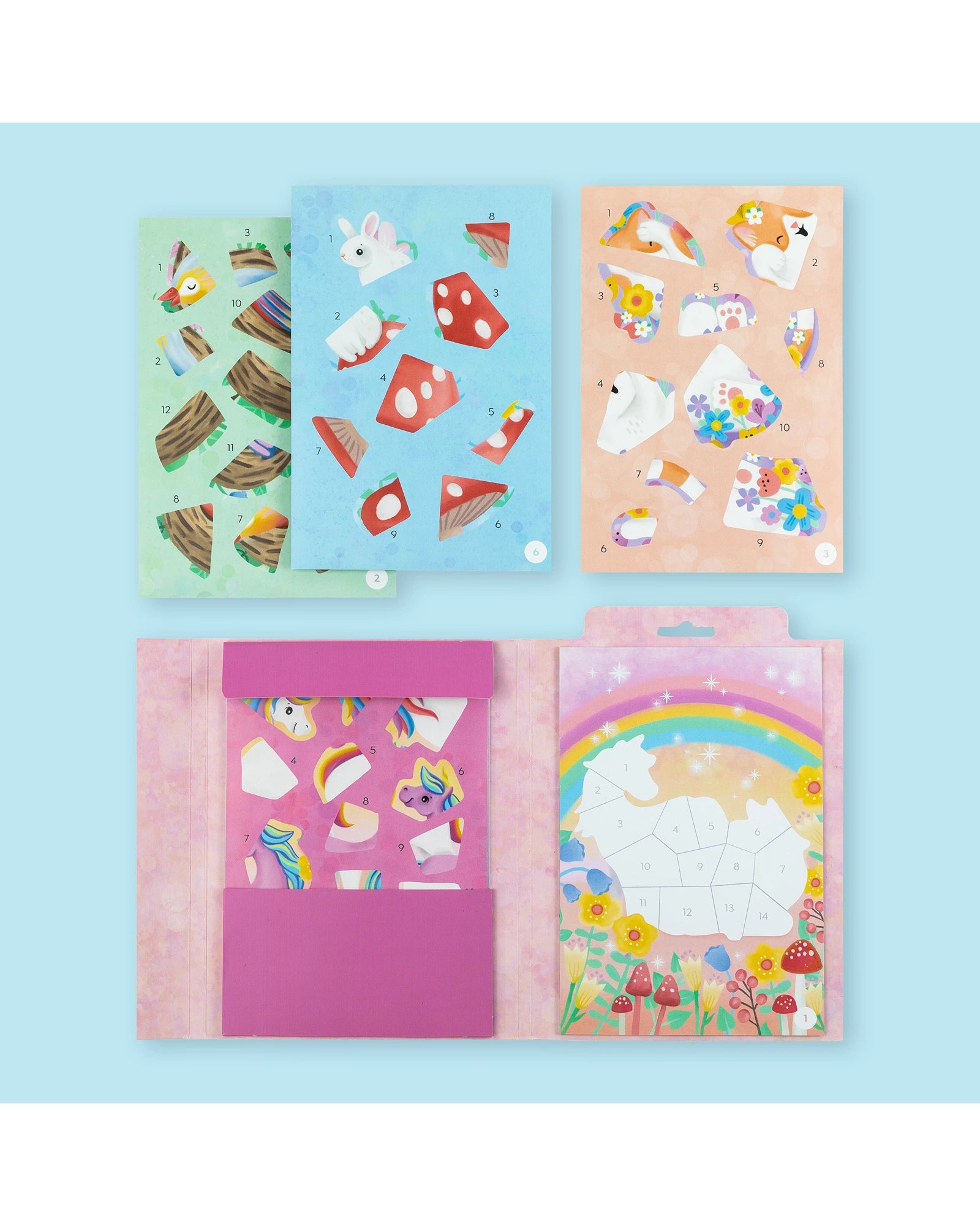 Sticker By Numbers - Magical Garden