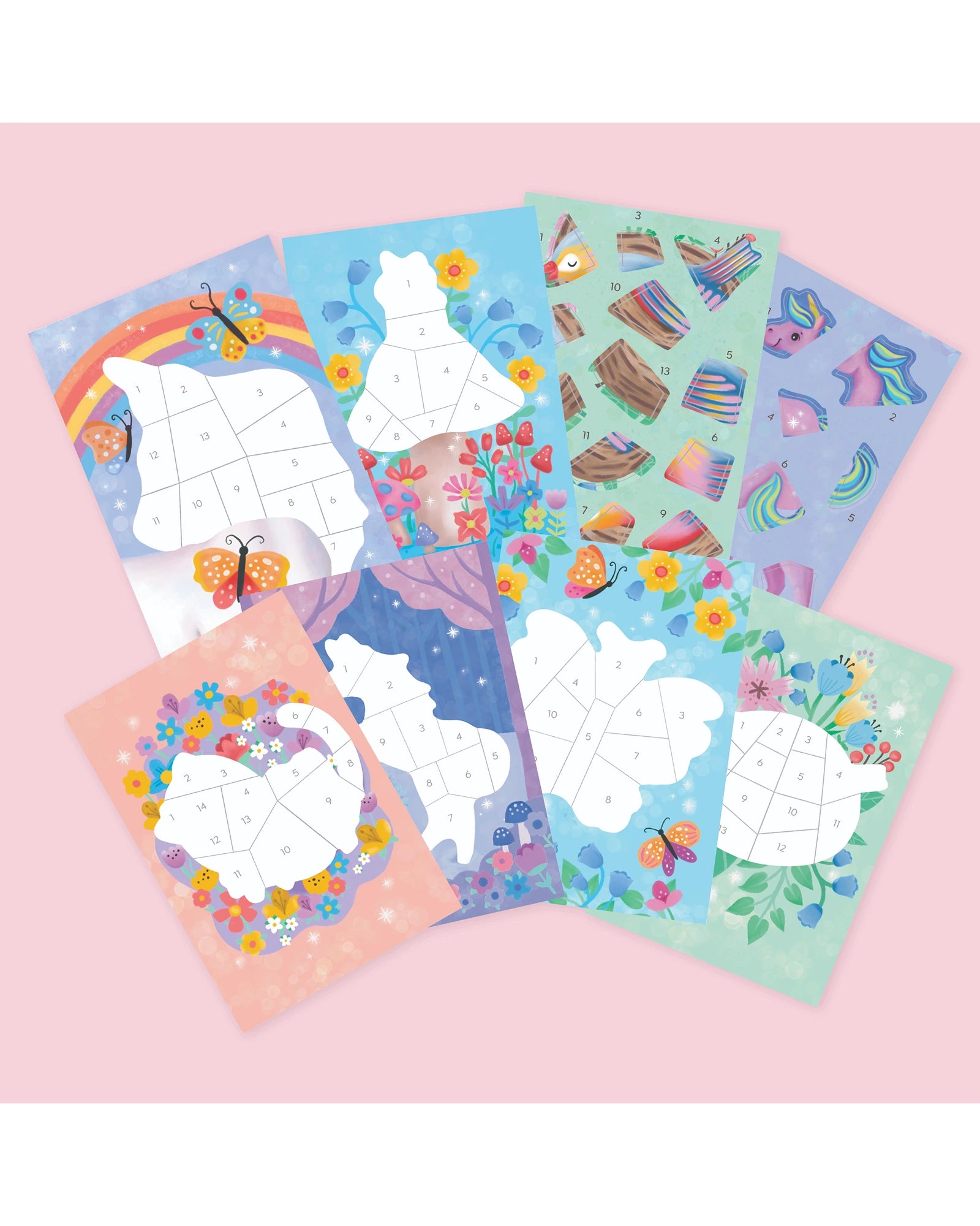 Sticker By Numbers - Magical Garden