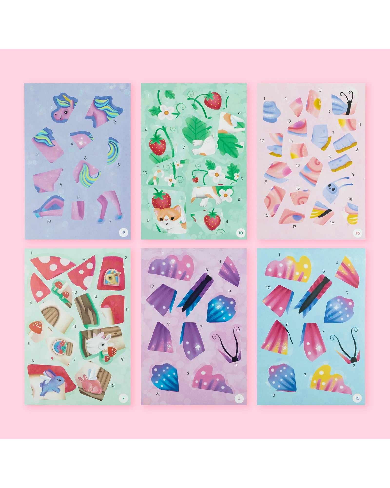 Sticker By Numbers - Magical Garden