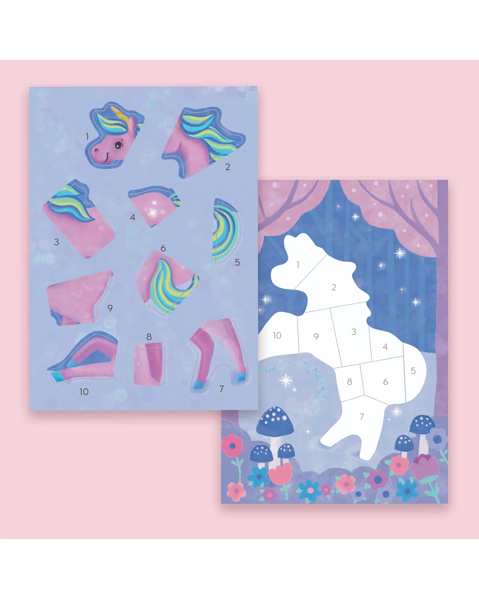 Sticker By Numbers - Magical Garden