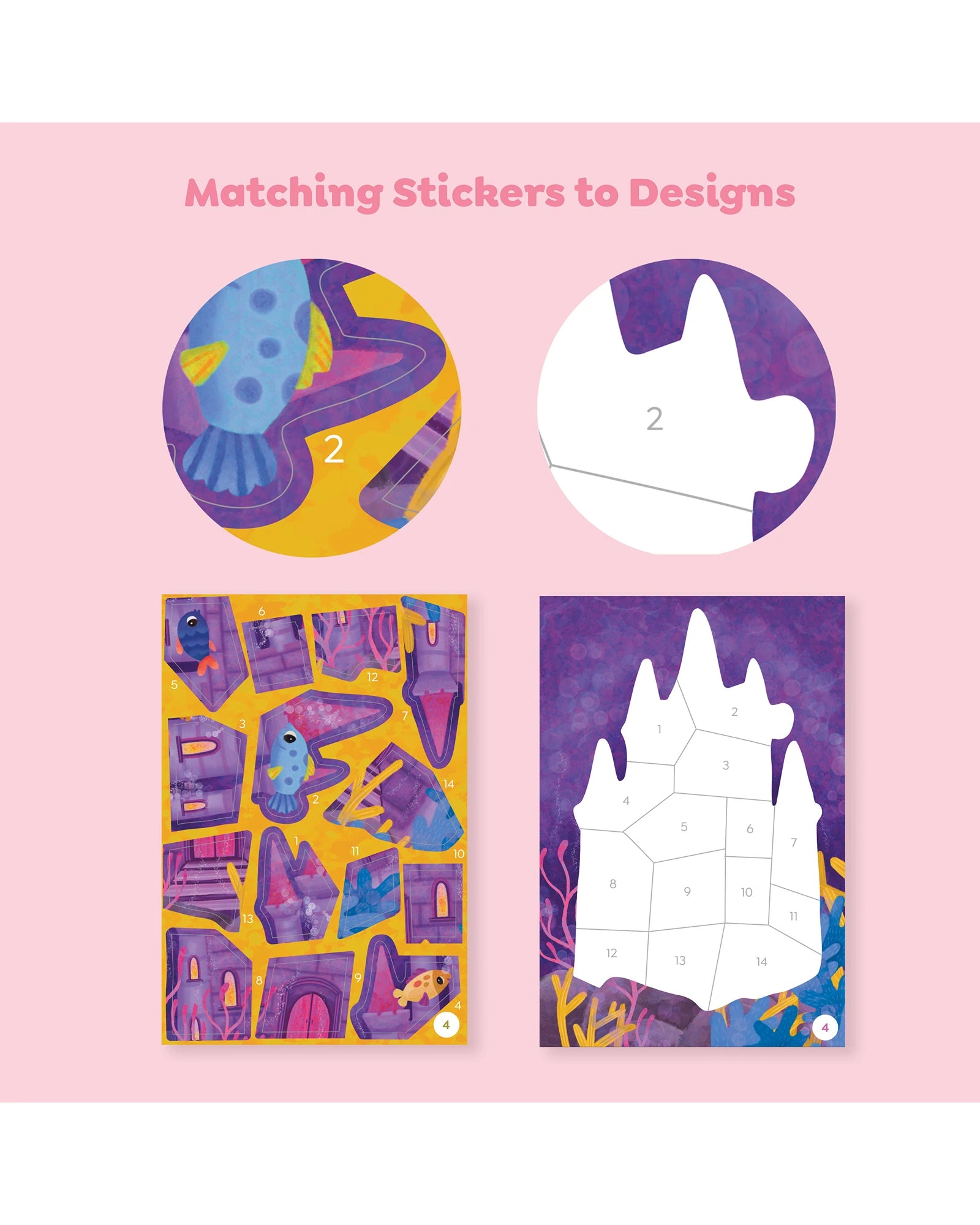 Sticker By Numbers - Mermaids