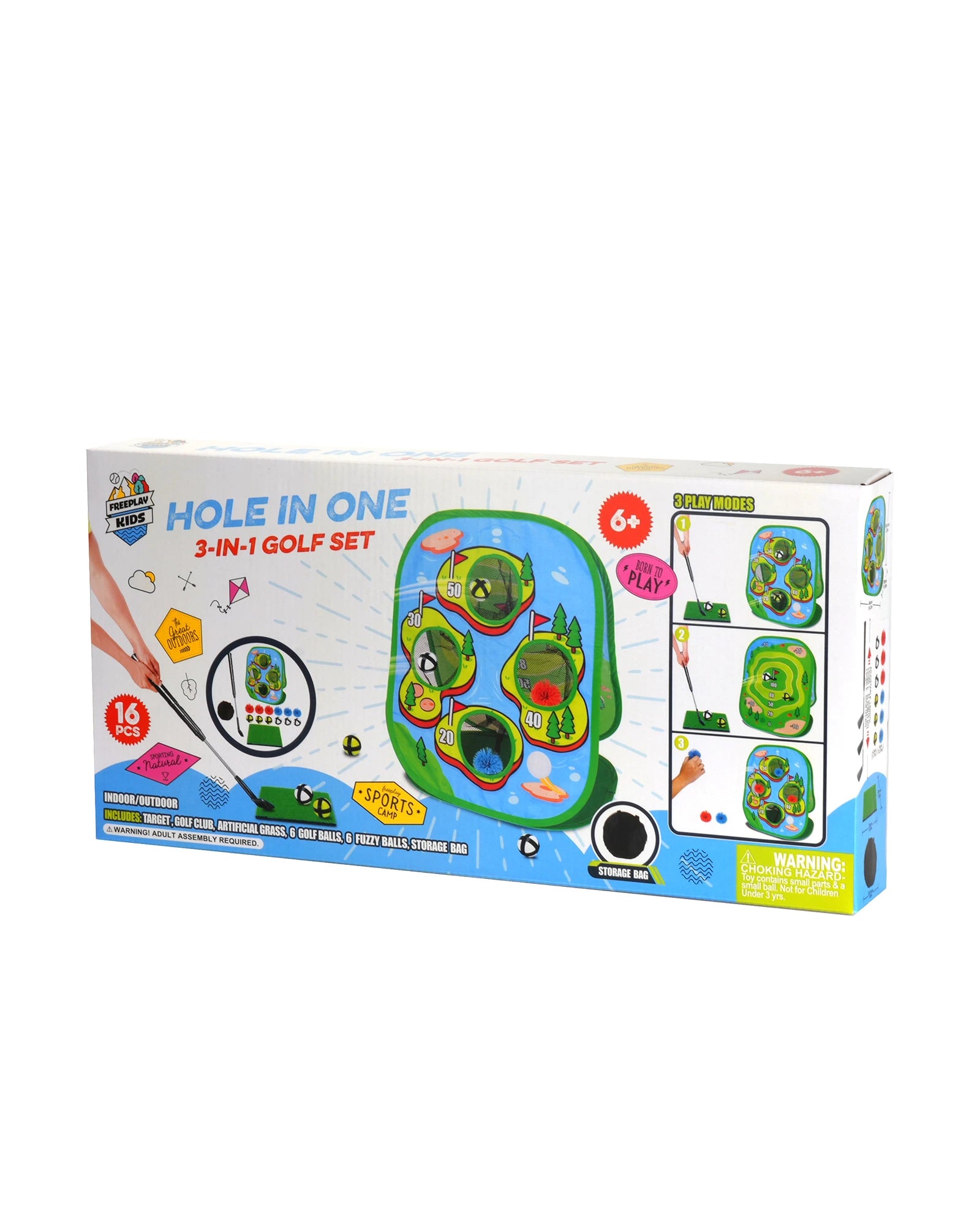 Hole in Fun 3-in-1 Golf Set