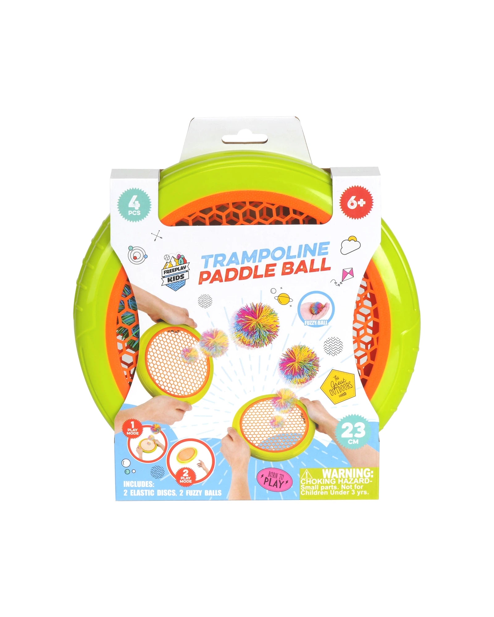 Trampoline Paddle Ball Set