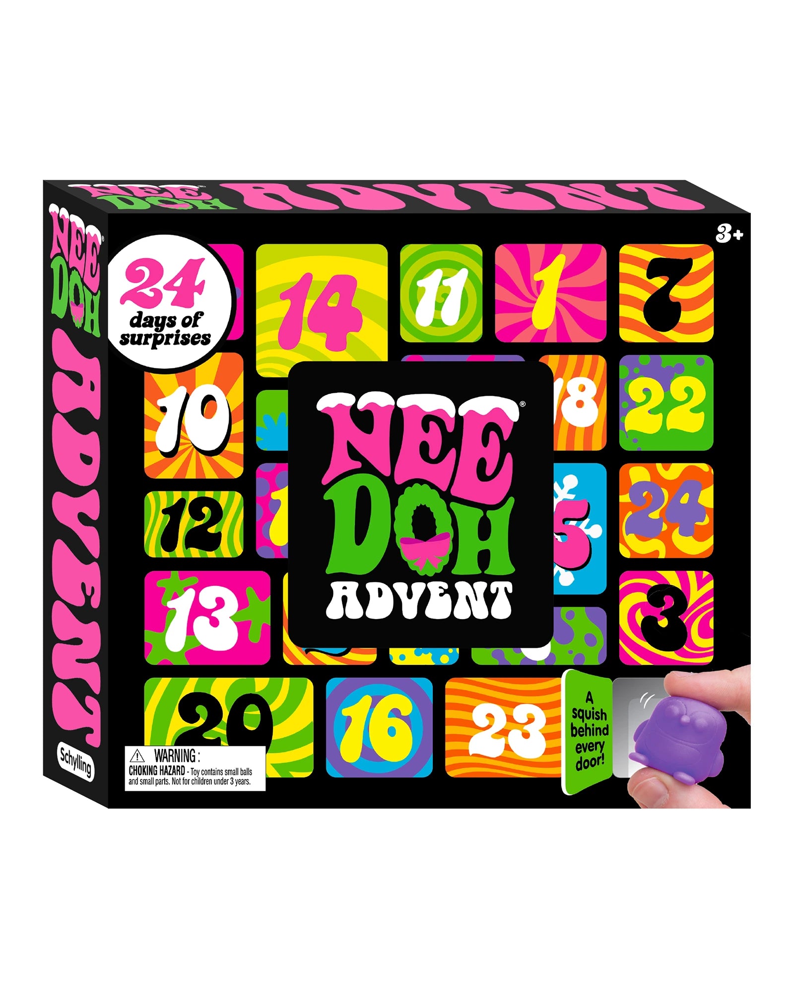 NeeDoh Squishmas Advent Calendar - Assorted