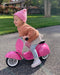 Ambosstoys Primo Ride On Vespa Pink