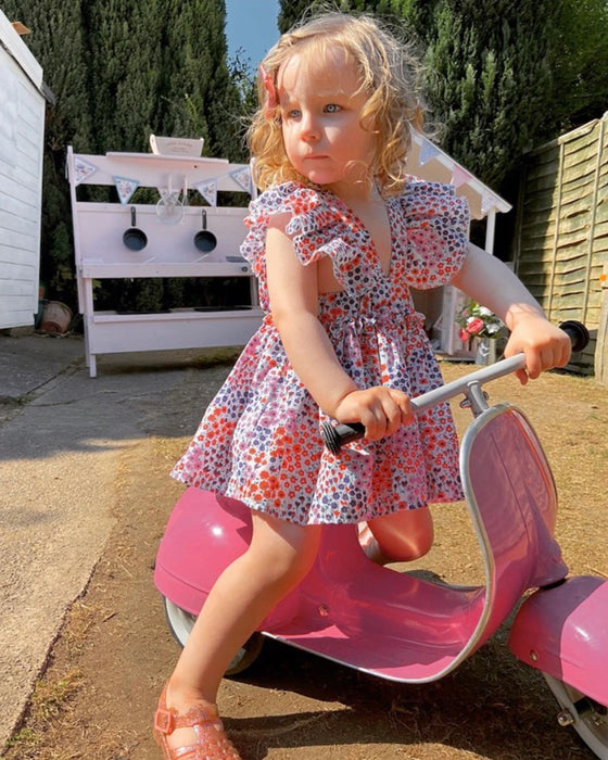 Ambosstoys Primo Ride On Vespa Pink