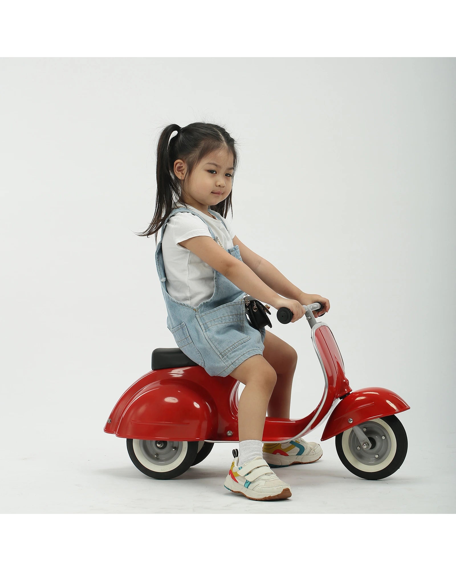 Ambosstoys Primo Ride On Vespa Red Kidstuff
