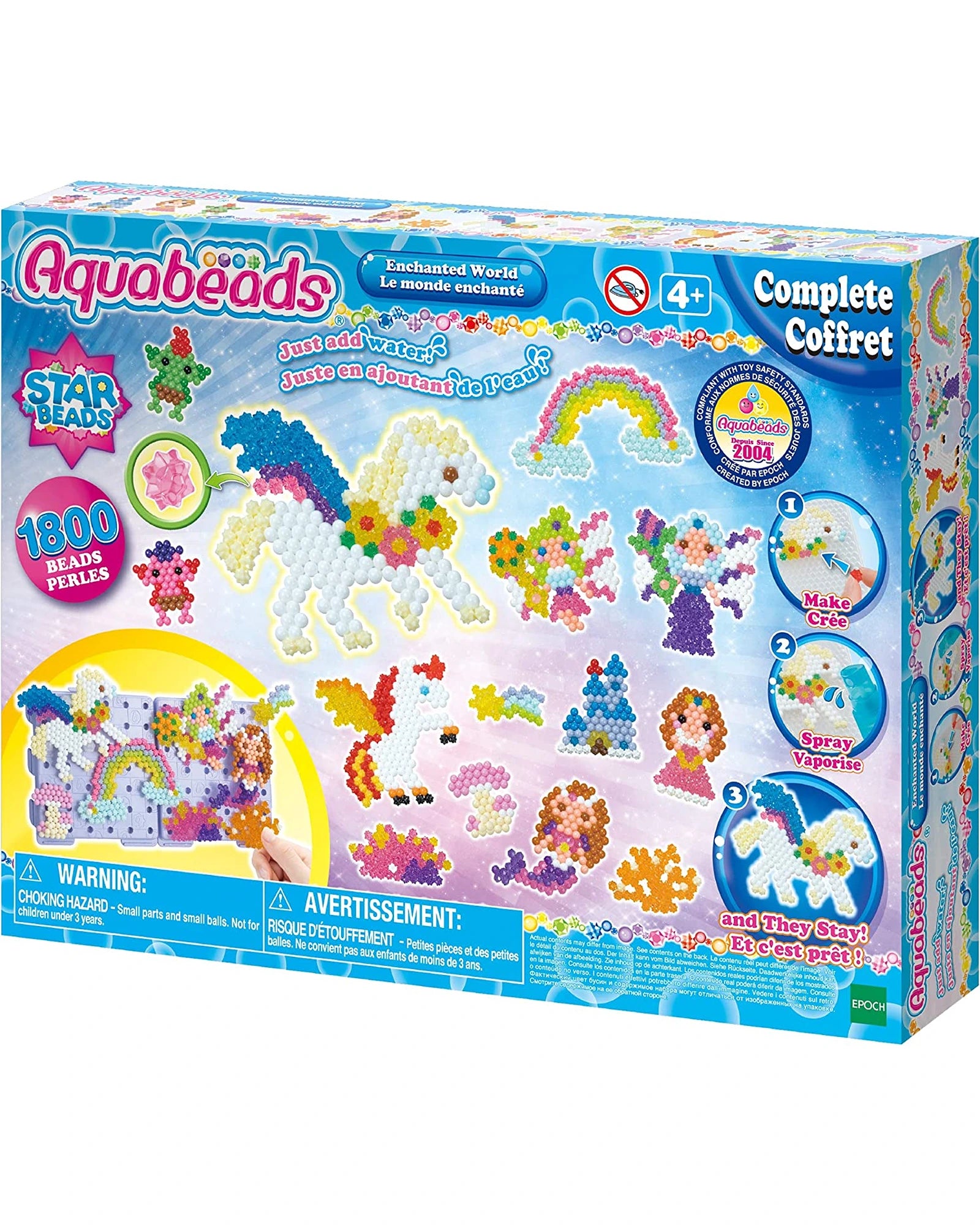 Aqua online beads art