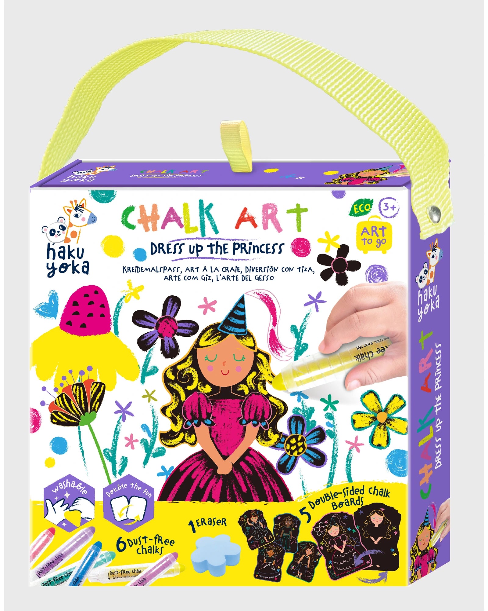 Chalk Art Dress up the Princess
