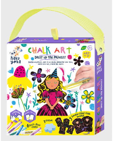 Chalk Art Dress up the Princess