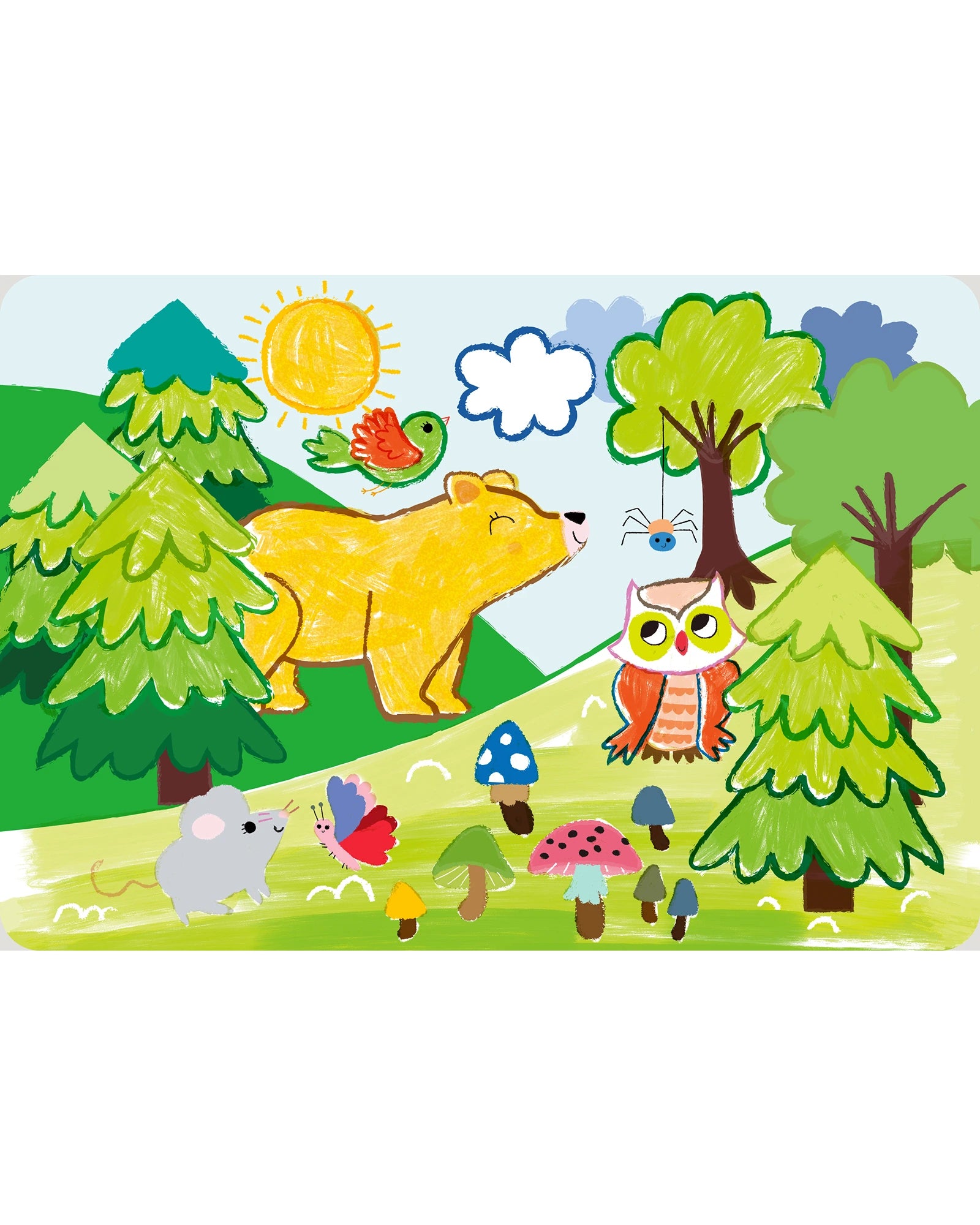 Gel-Painting Art Animals