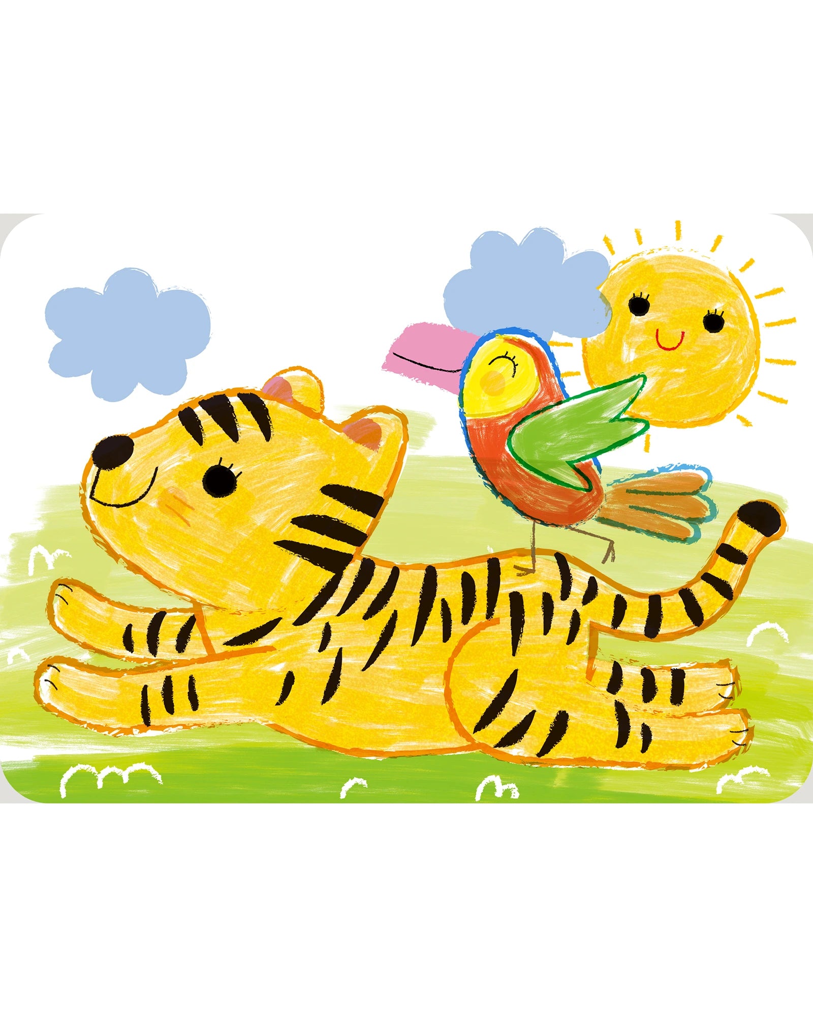 Gel-Painting Art Animals