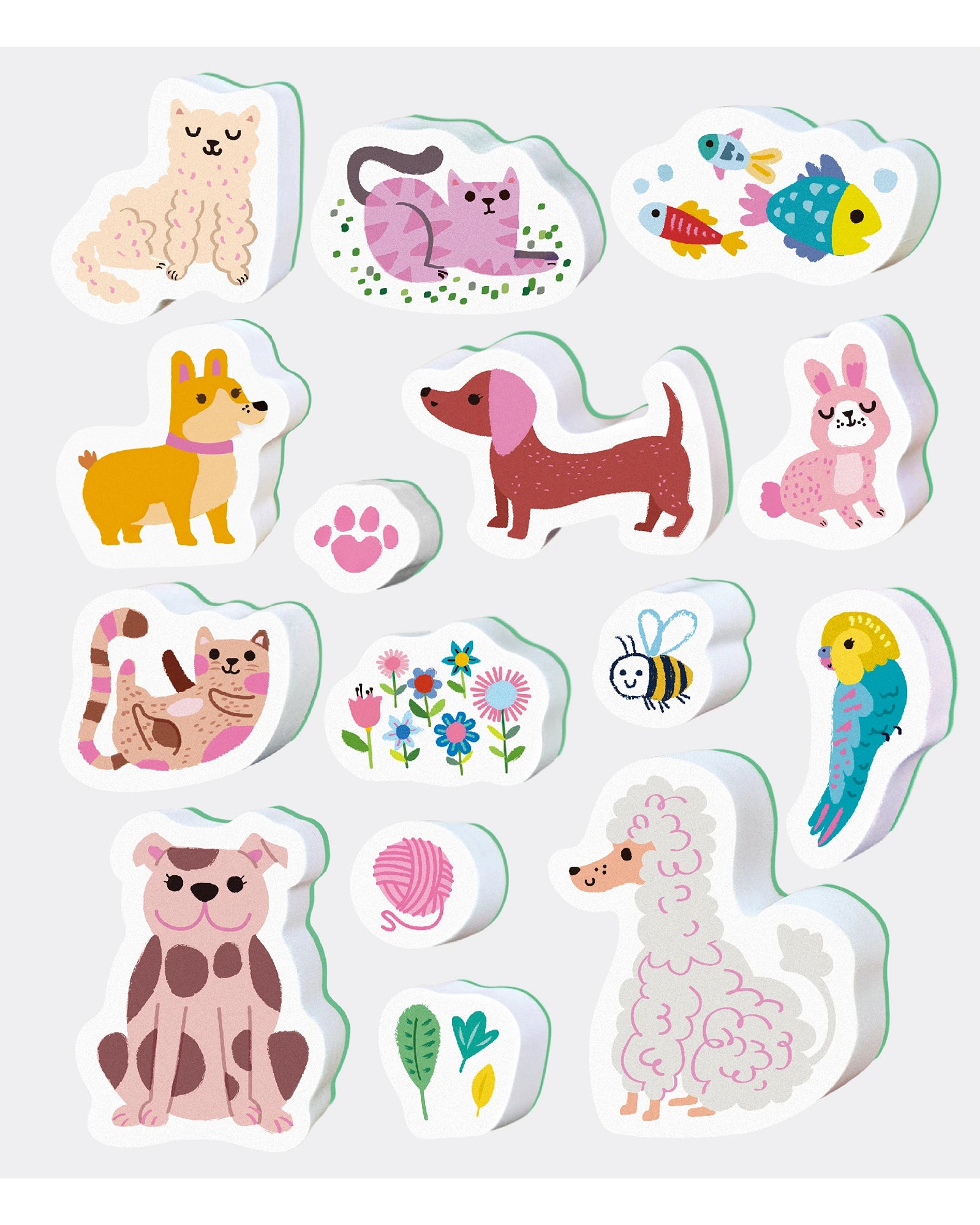 Stamp Art My Lovely Pets