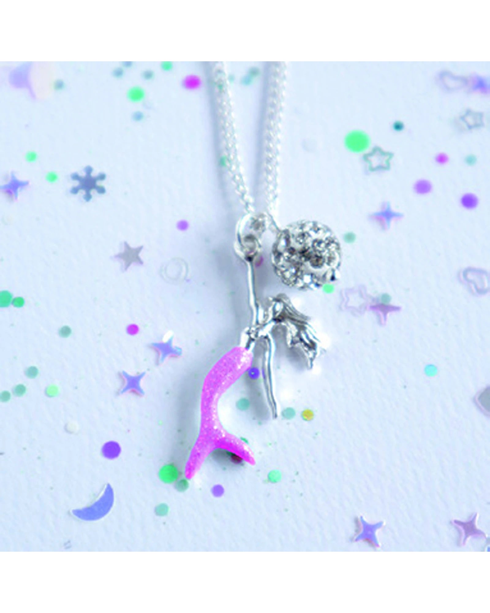 Pink Mermaid Necklace