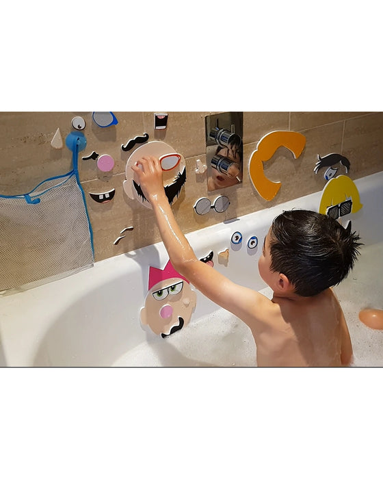 Bright Child Funny Face Bath Stickers