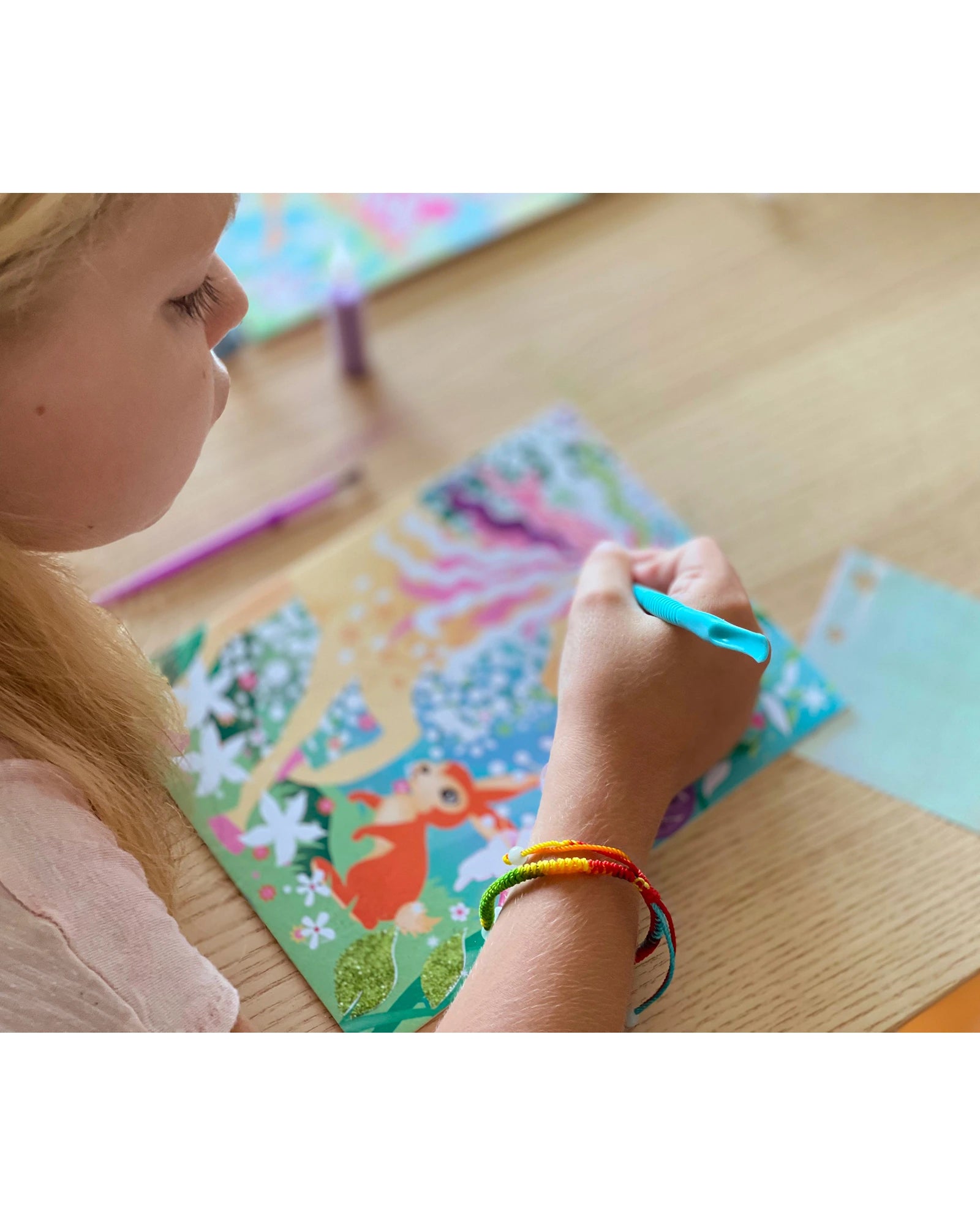 Magical Unicorns Sand and Foil Art Set