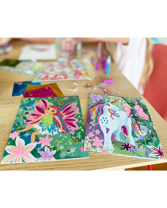 Icando Magical Unicorns Sand and Foil Art Set