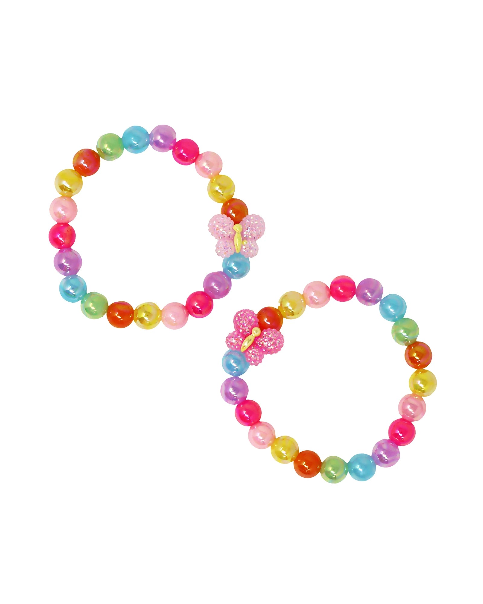 Rainbow Butterfly Bracelet