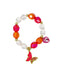 Pink Poppy Butterfly Friends Bracelet