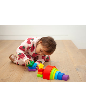 Bright Child Rainbow Stacking Towers
