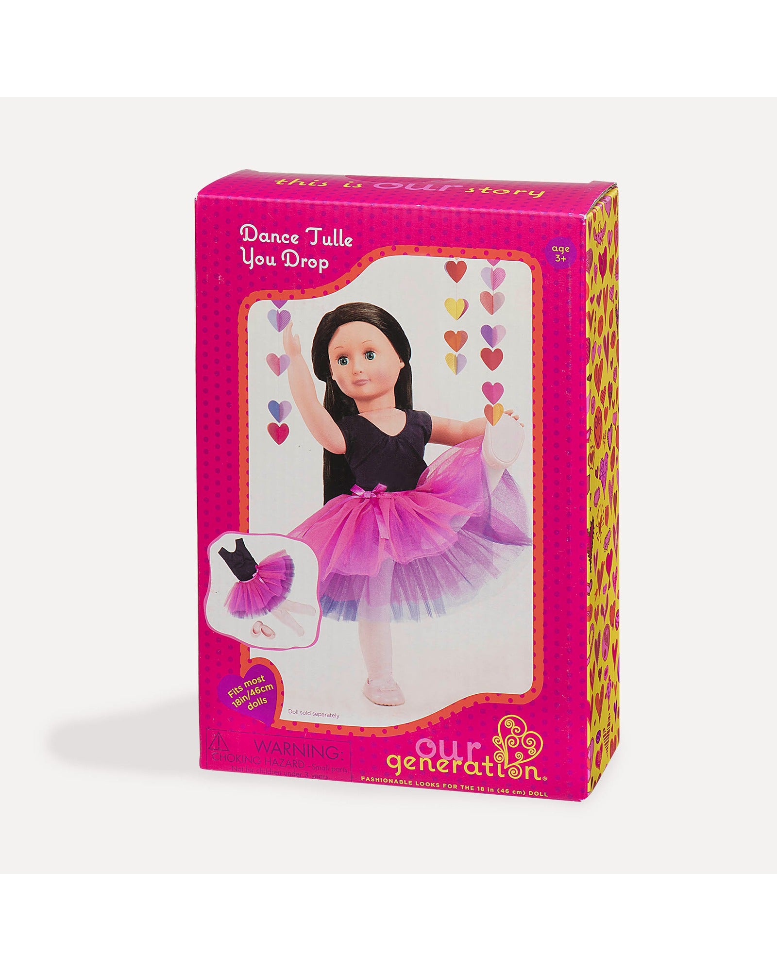 Our Generation Doll 18 Doll Ballerina Outfit Ballet Tutu Outfit