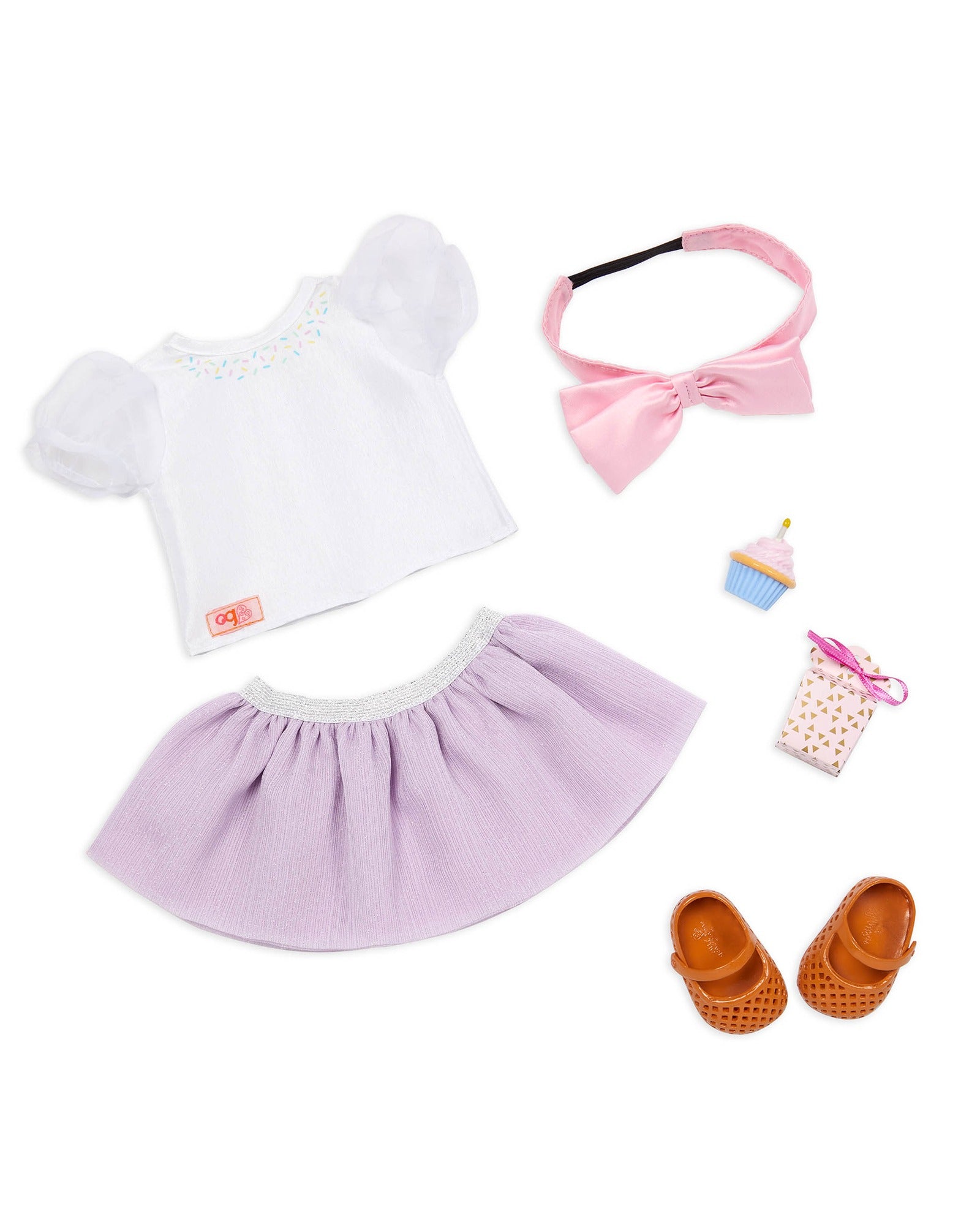 Our Generation Deluxe Birthday Cupcake Outfit
