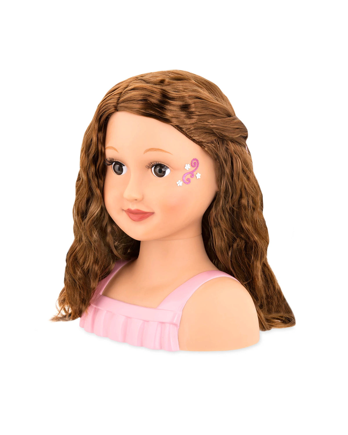 Doll Bust, Brunette, Talia