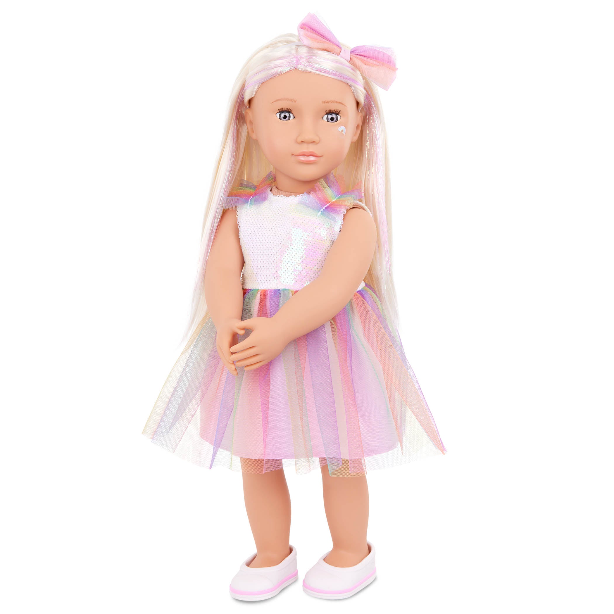 Doll with Unicorn Outfit, Iris