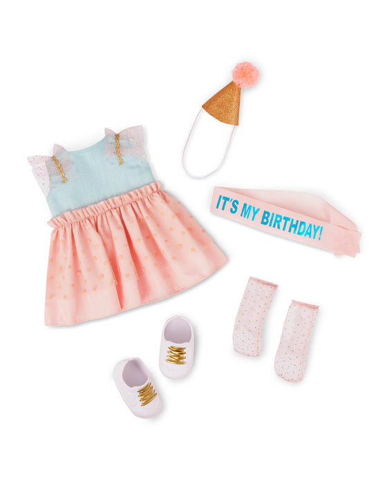 Our Generation Activity Birthday Party Doll with Acc, Romy