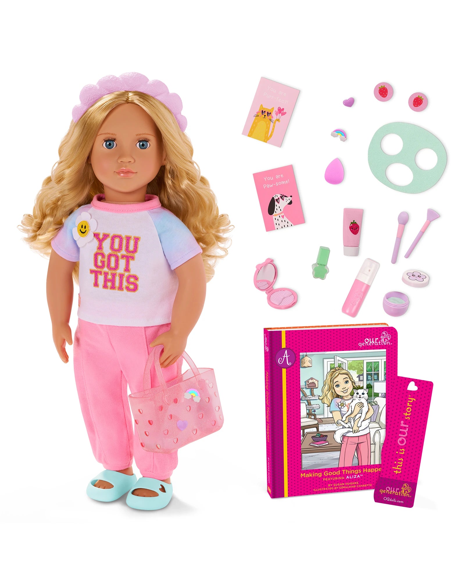 Self-Care Beauty Doll & Accy, Aliza