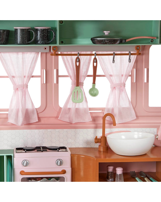 Our generation rv camper pink sales