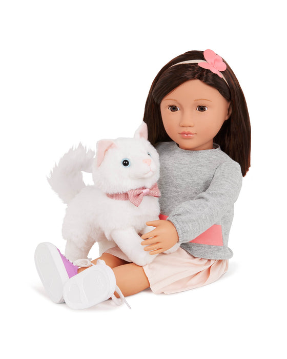 Our Generation 6 Inch Posable Kitten, Turkish Angora