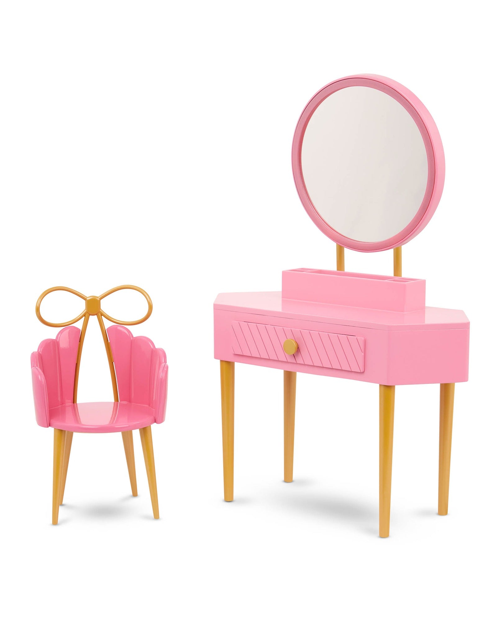 Vanity with Chair & Accessories