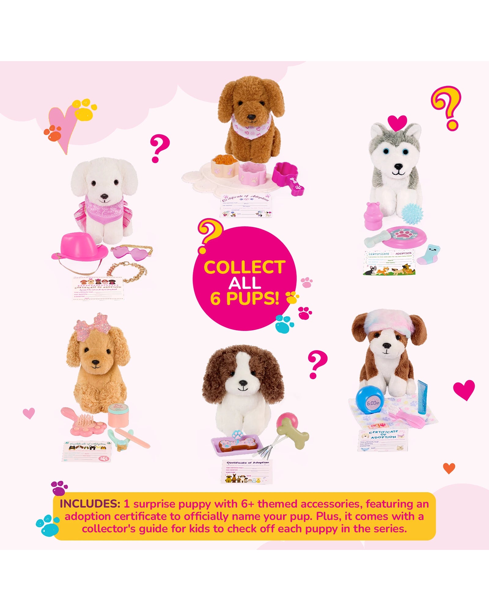 Puppy with Pet Accessories - Surprise Packs