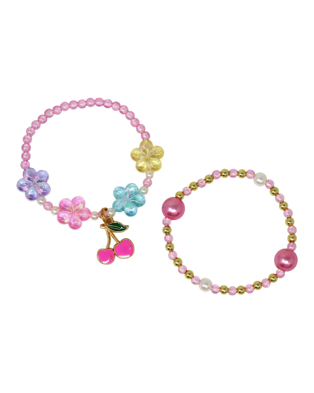 BFF Cherry Friendship Necklace Set