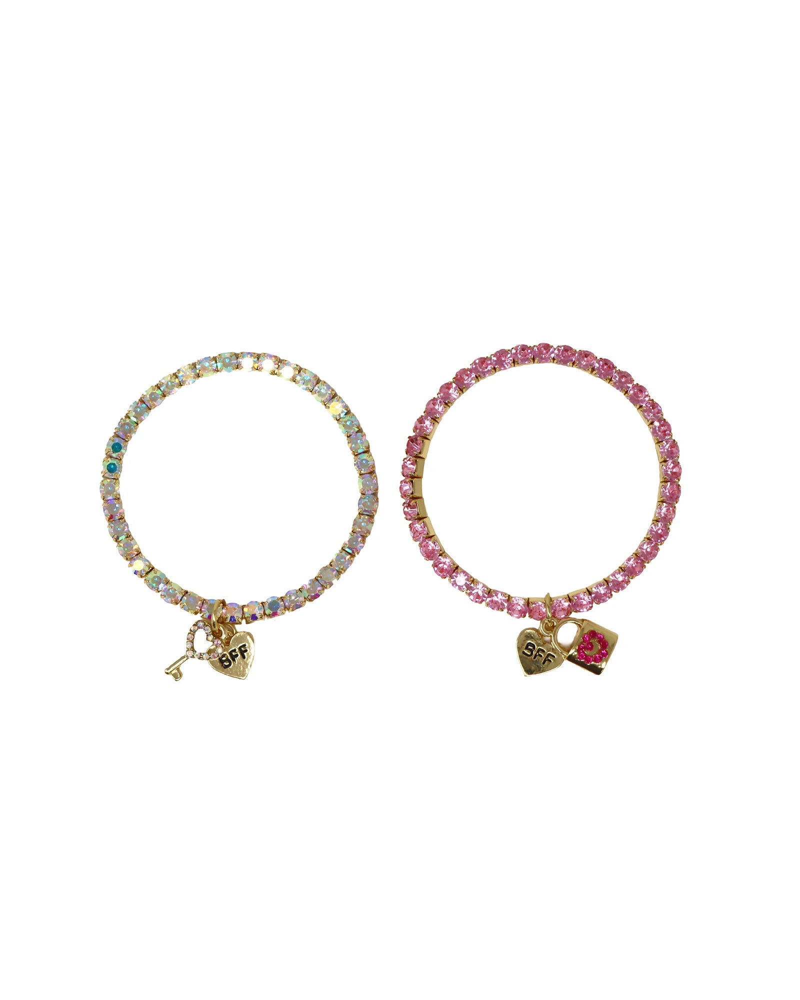 BFF Lock & Key Bracelet Set