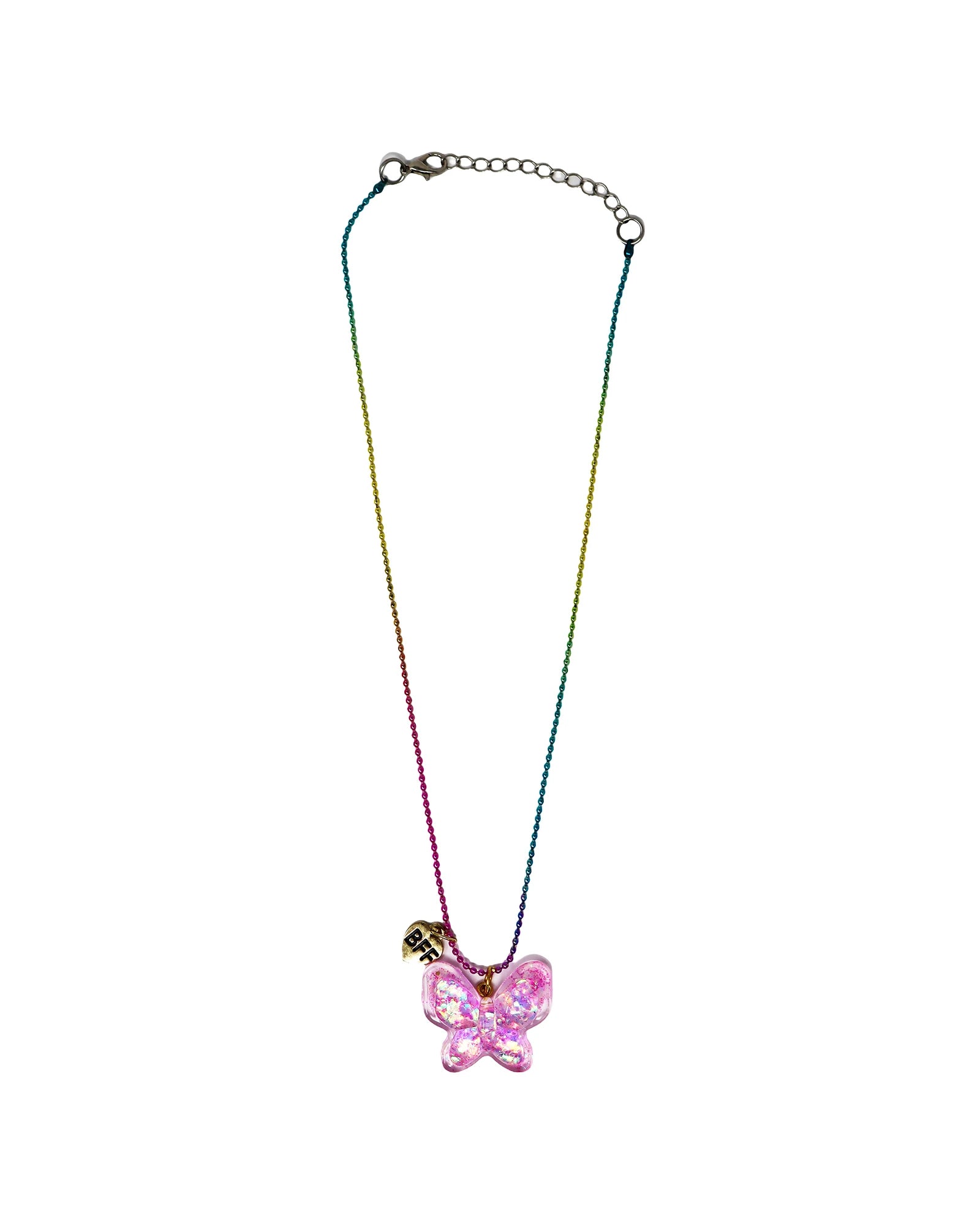 BFF Twinkle Butterfly Necklace Set