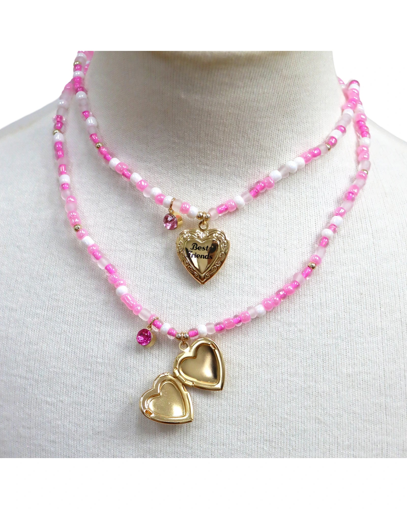 BFF Locket Necklace Set