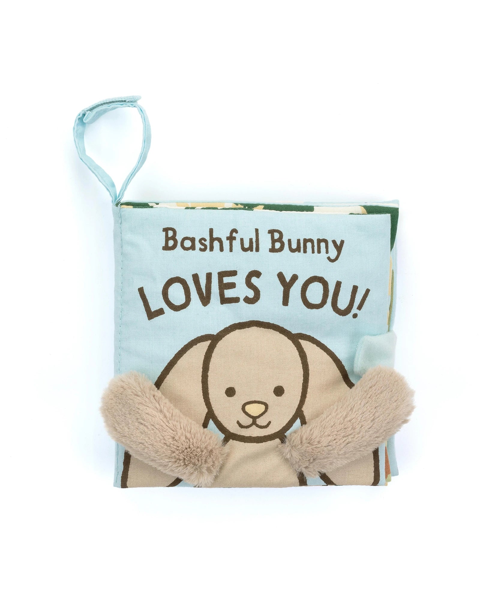 Jellycat Bashful Bunny Loves You Book