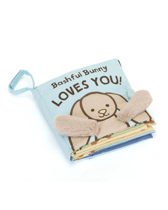 Jellycat Bashful Bunny Loves You Book