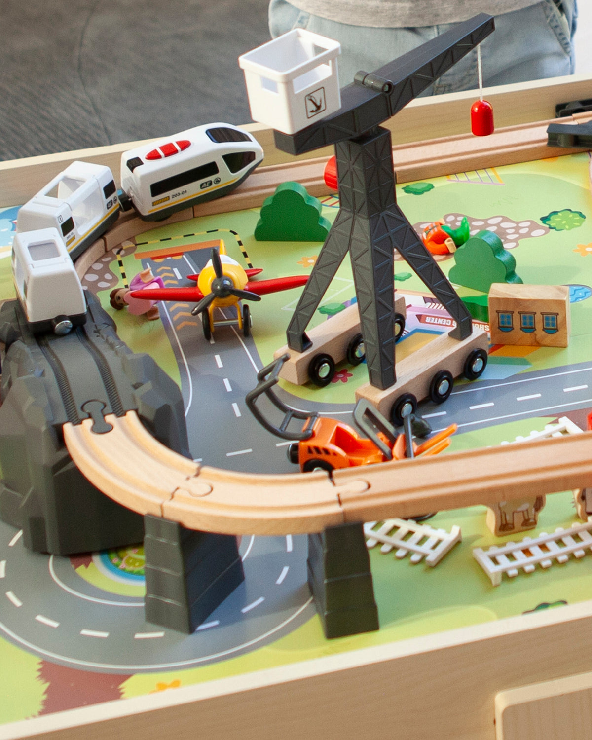 Metro City Train Table