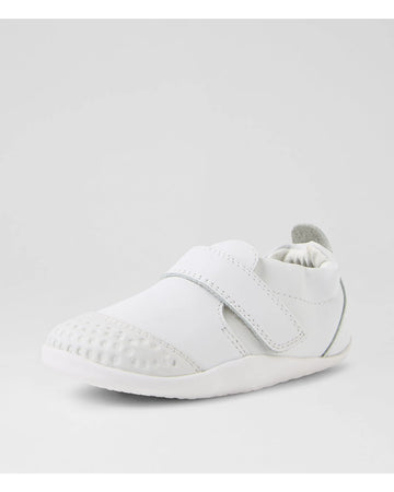 Bobux Go White Leather