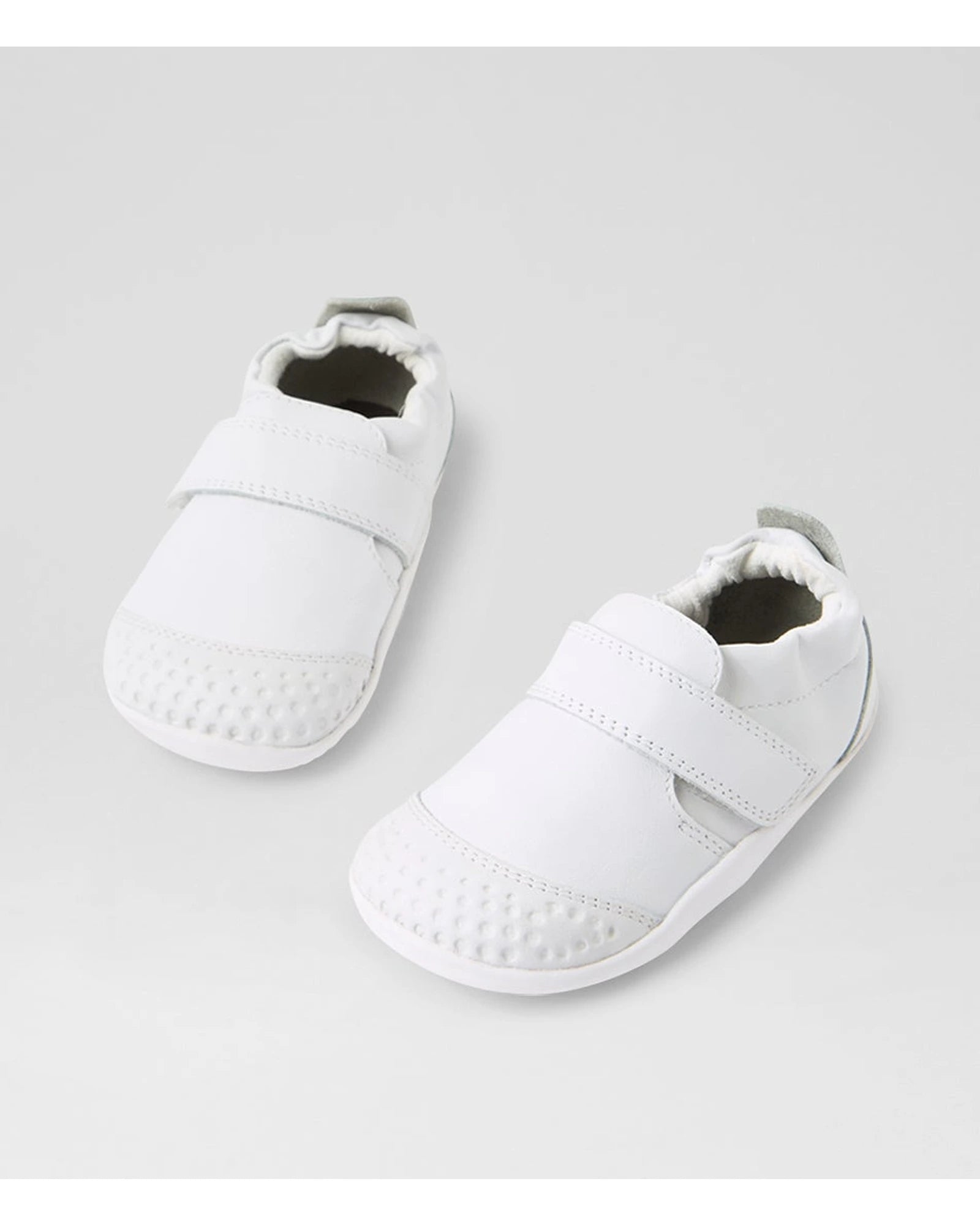 Bobux Go White Leather