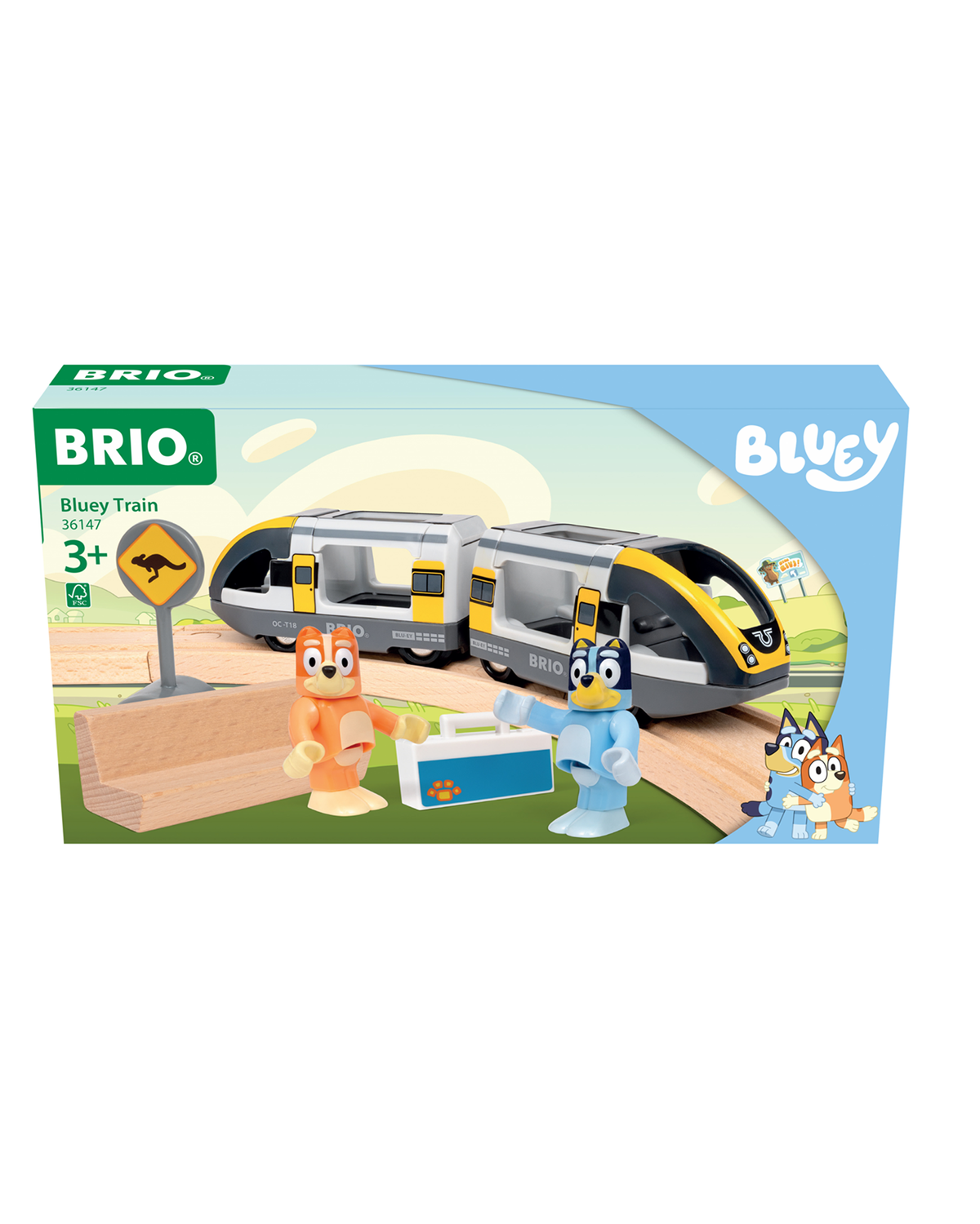 BRIO - Bluey Train 7 pieces