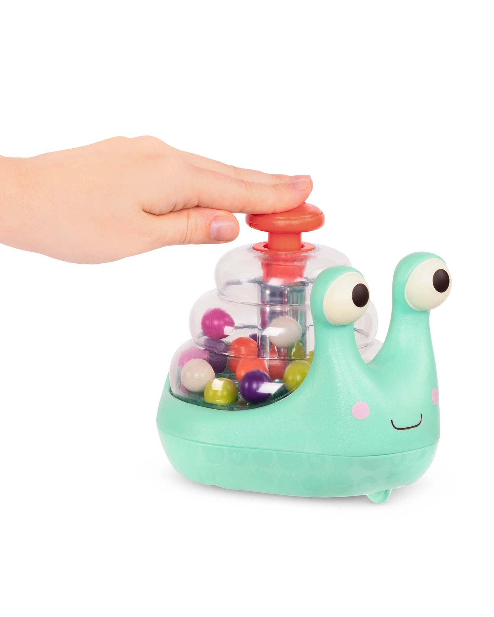 Rolling Light Up Snail Popper