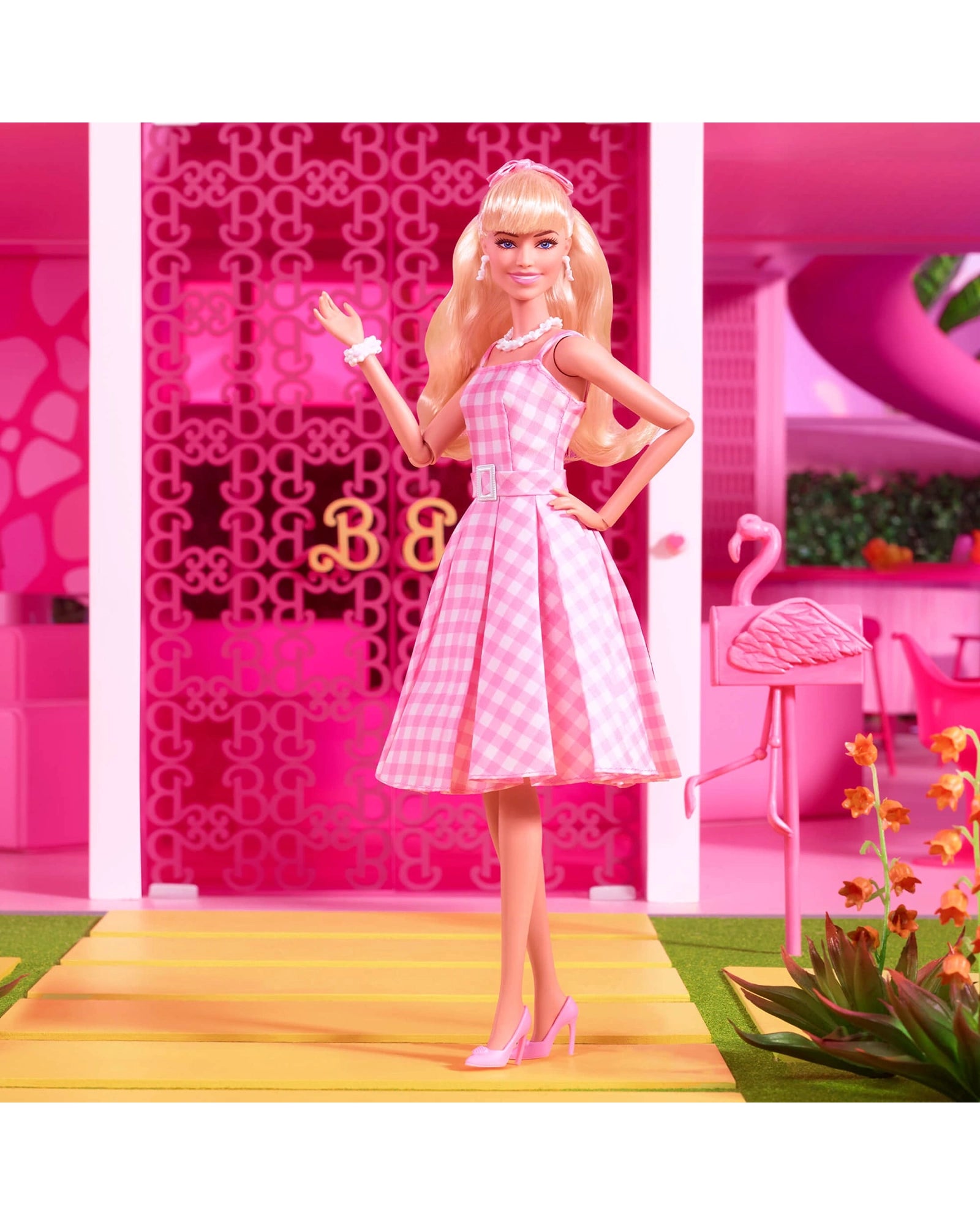 Barbie in Pink Gingham Dress – Barbie The Movie – Kidstuff