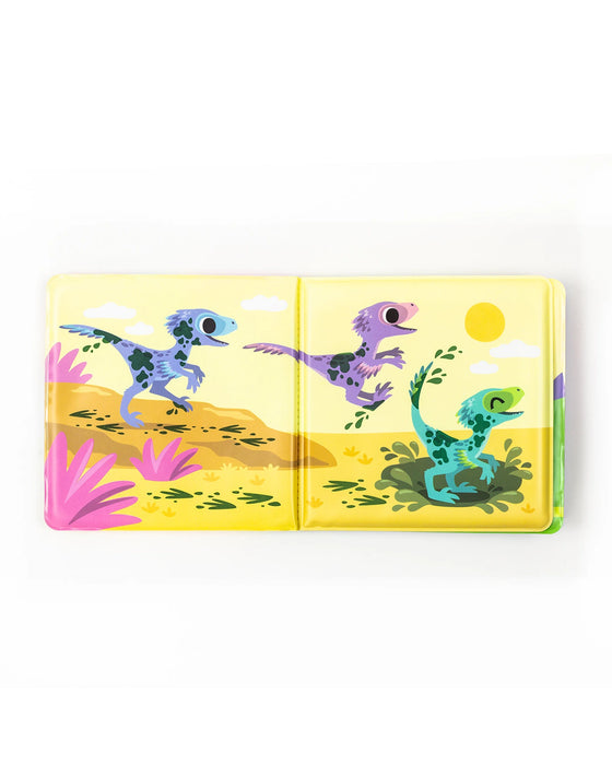 Bath Book - Messy Dinos