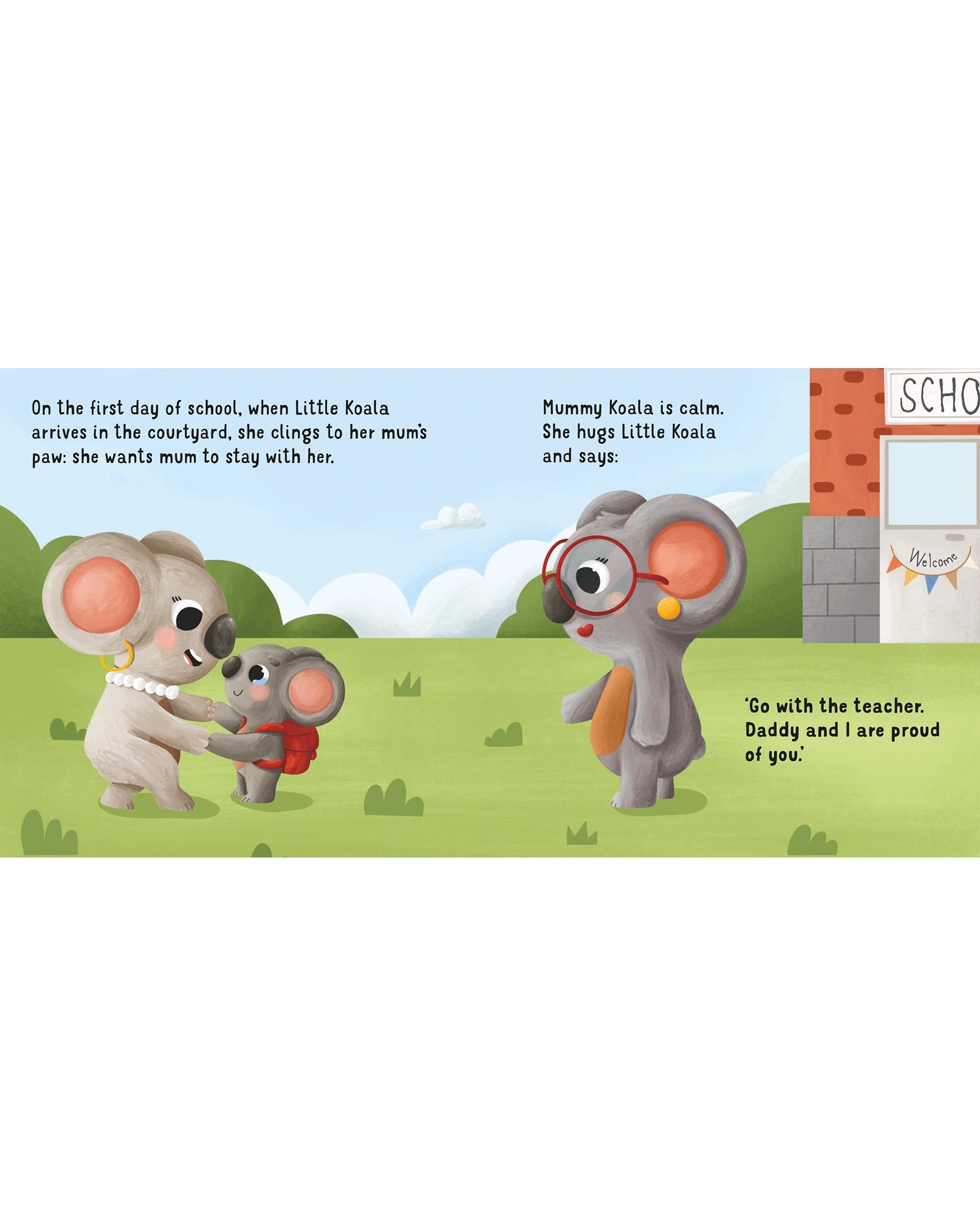 Sassi Step by Step I go to School Board Book