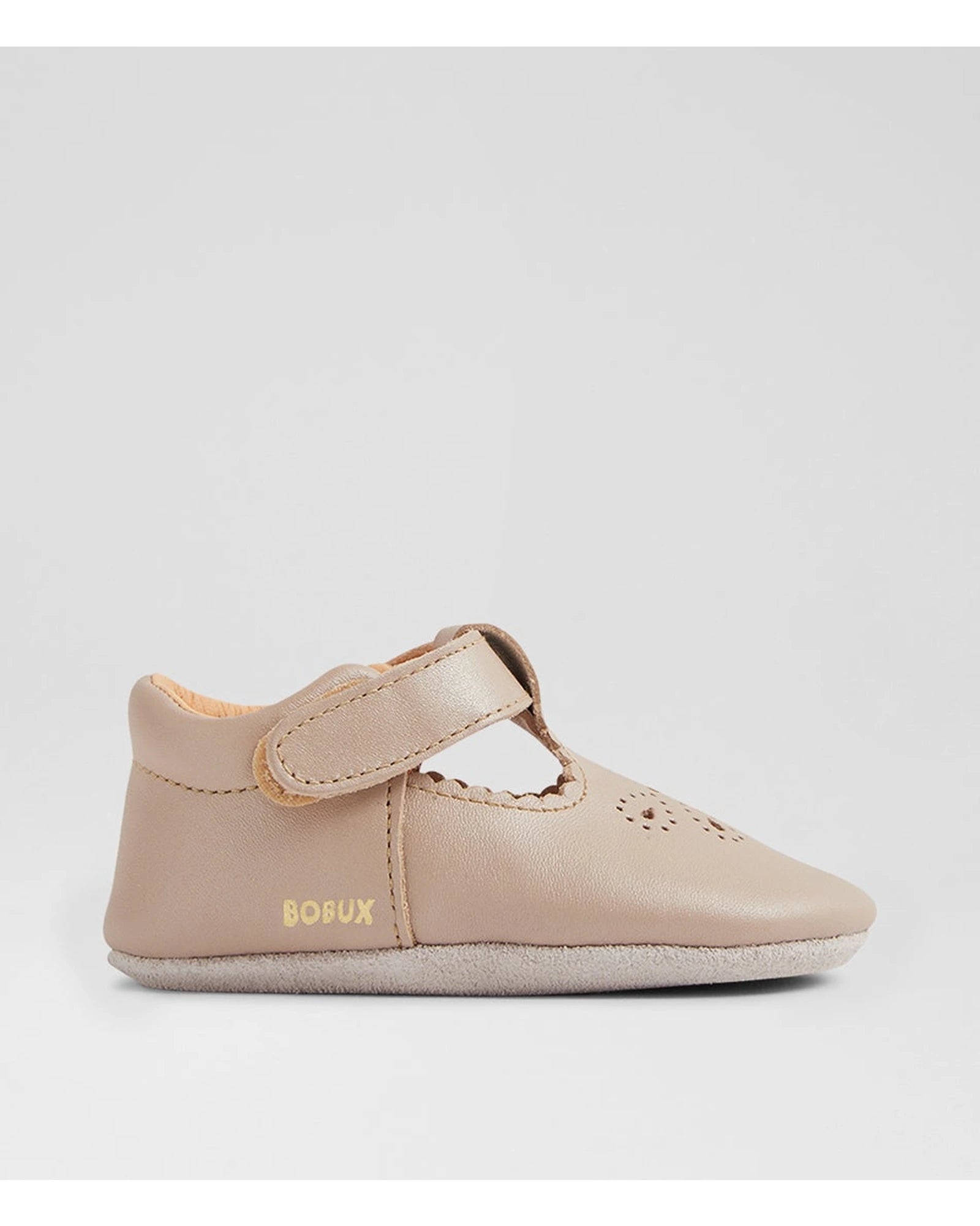 Bobux Flutterheart Gold Leather