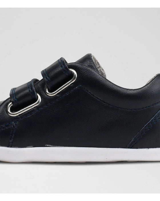 Bobux Grass Court Navy Leather